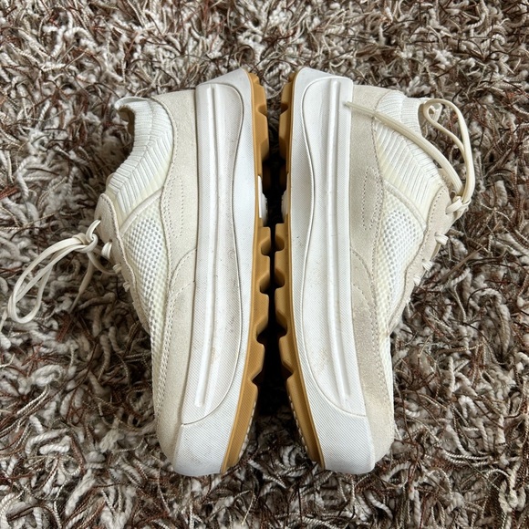 Sorel Ona 503 Lace Up Shoes Sea Salt Chalk Size 8 - Picture 4 of 9